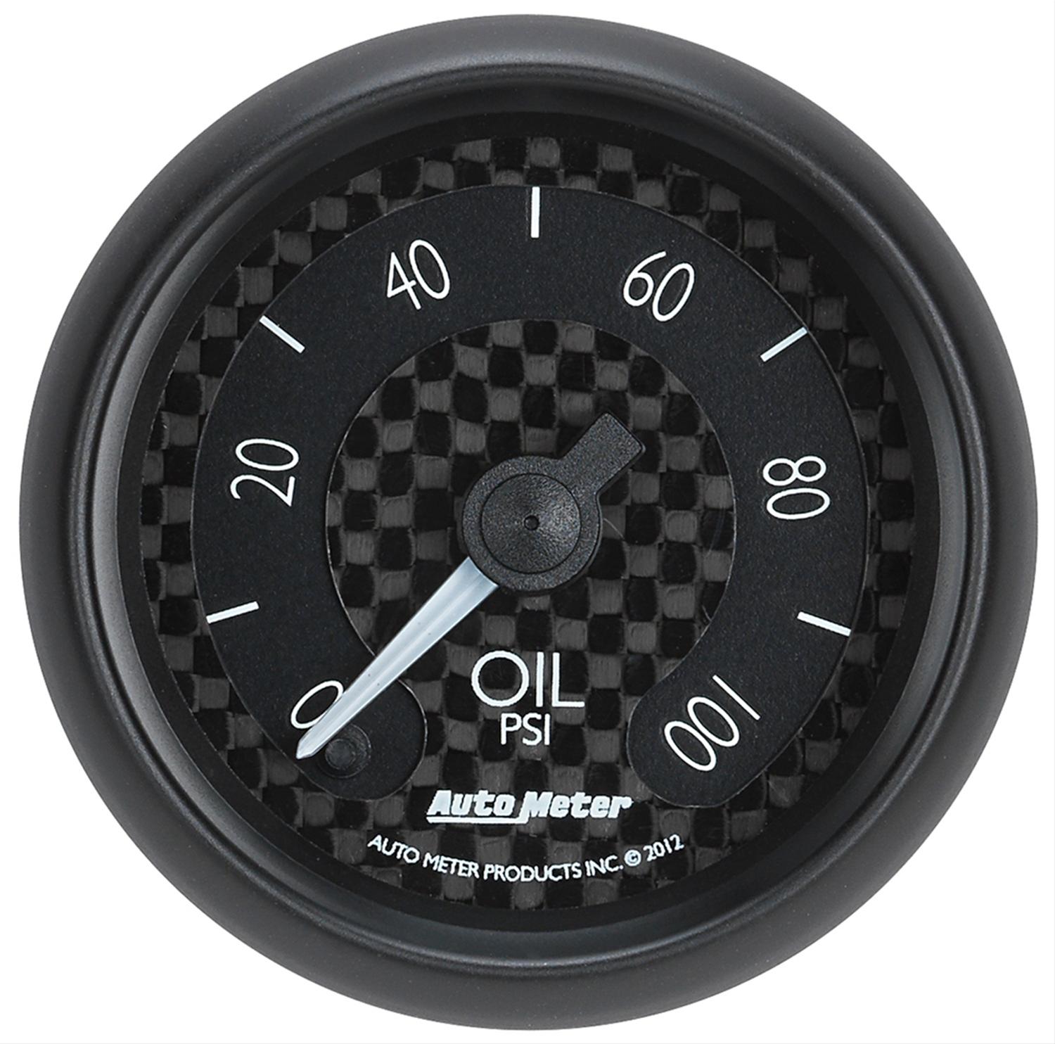 AutoMeter 8053 AutoMeter GT Series Analog Gauges Summit Racing