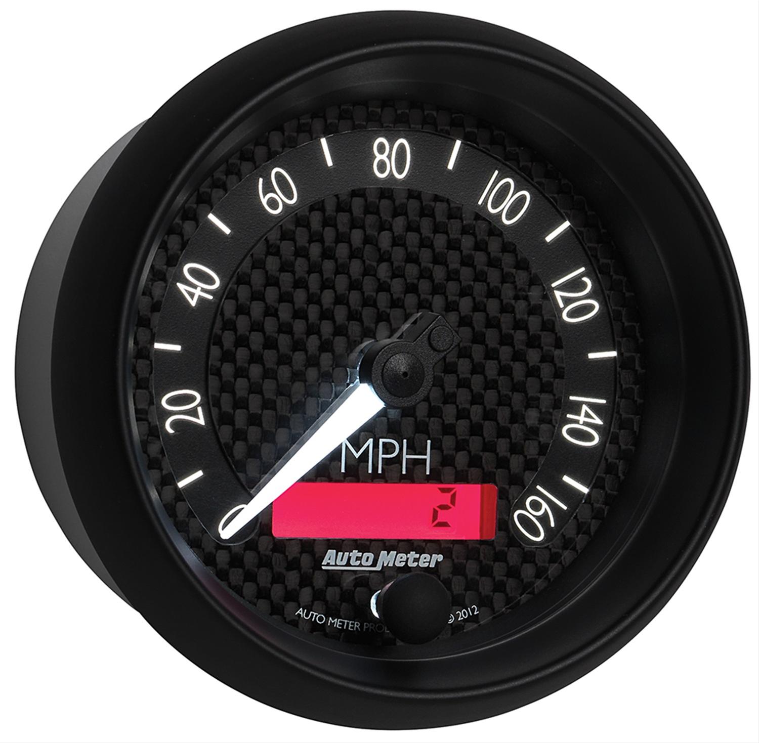 AutoMeter 8088 AutoMeter GT Series Speedometers Summit Racing