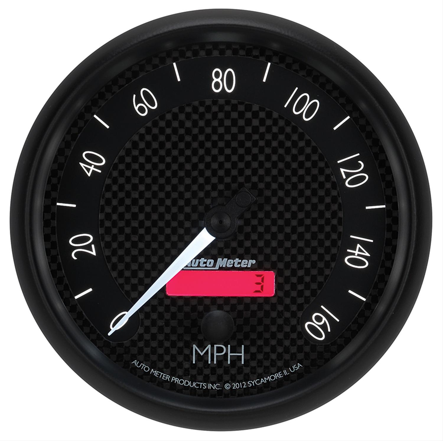 AutoMeter 8089 AutoMeter GT Series Speedometers Summit Racing