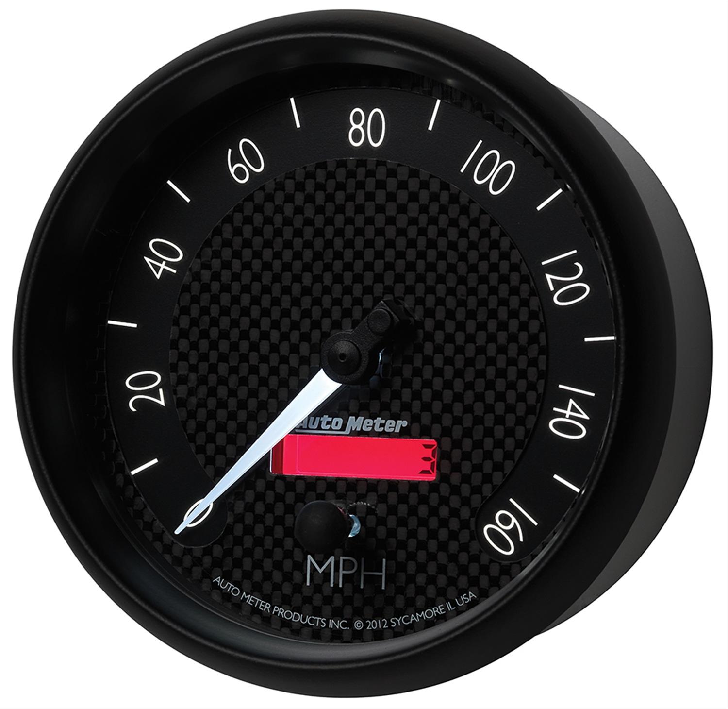 AutoMeter 8089 AutoMeter GT Series Speedometers Summit Racing