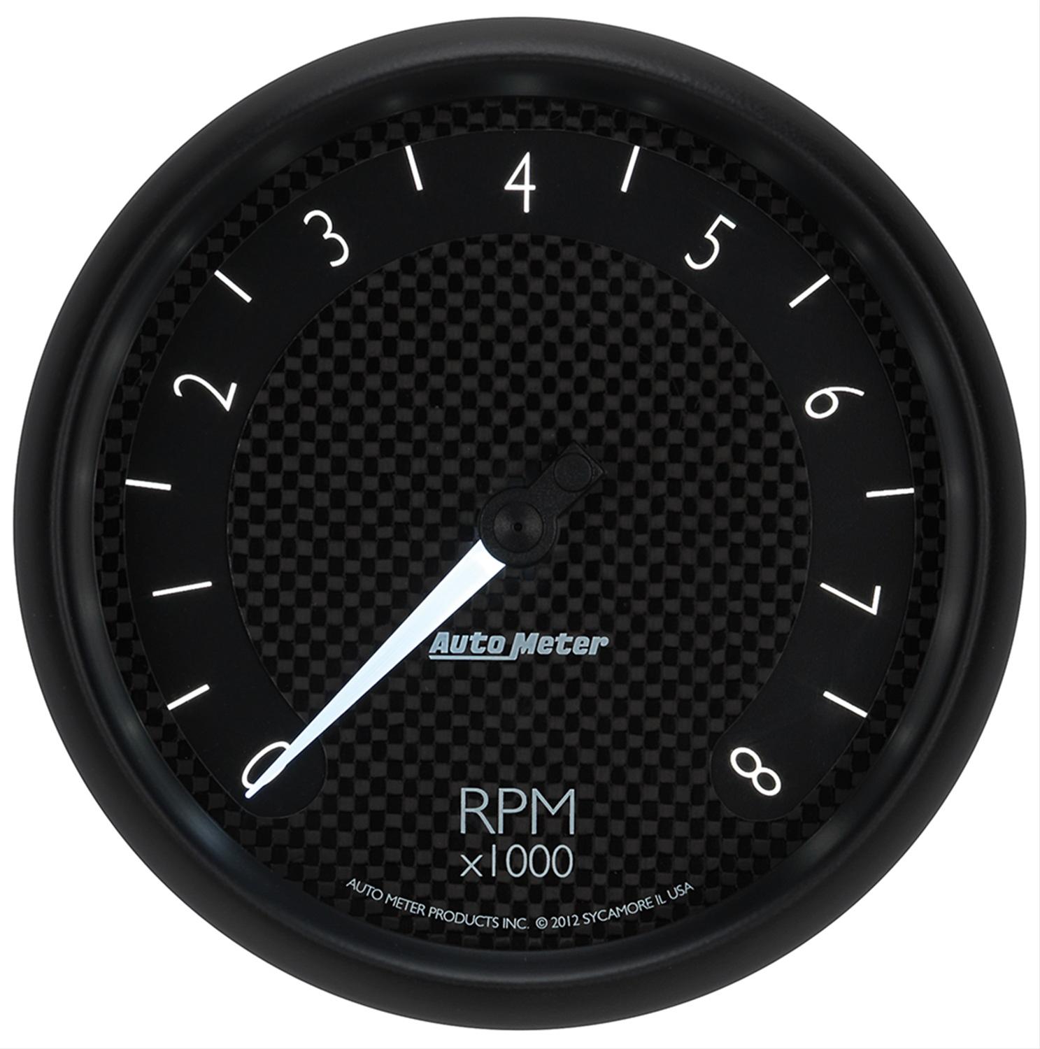 Autometer GT Series 5in In Dash 8K RPM Tachometer thumbnail 6