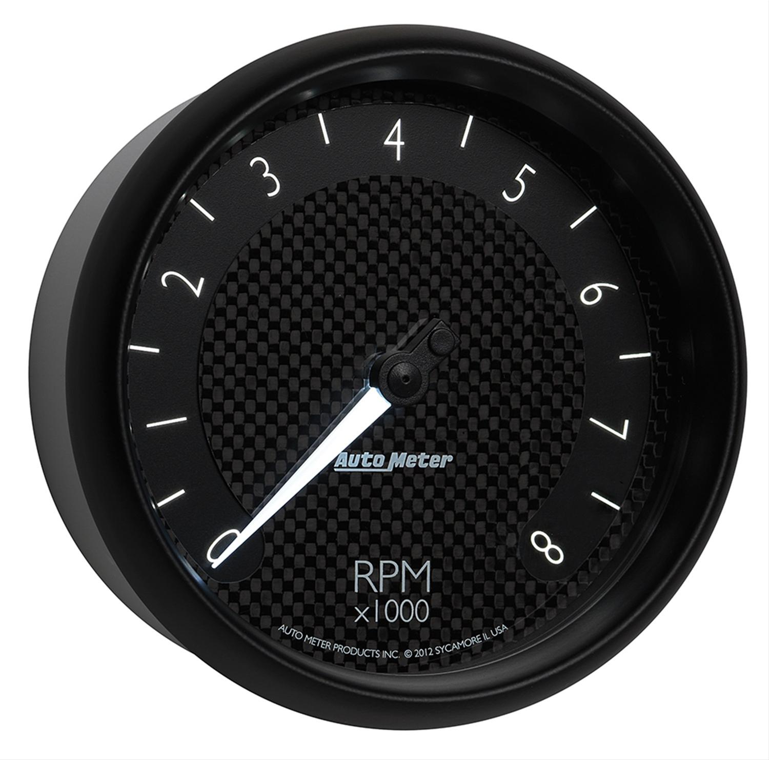 Autometer GT Series 5in In Dash 8K RPM Tachometer