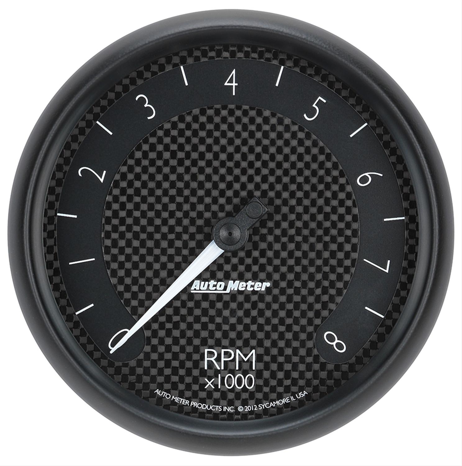 Autometer GT Series 5in In Dash 8K RPM Tachometer thumbnail 5