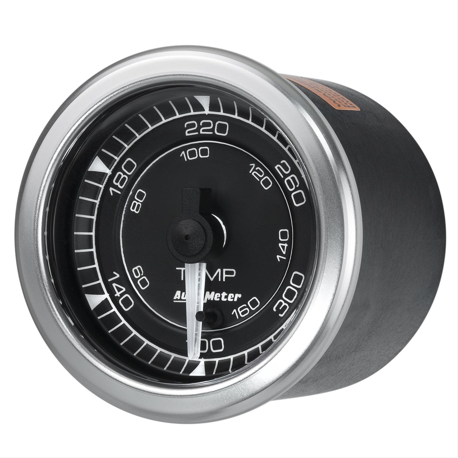 Autometer Chrono 2-1/16in 140-380 Degree Digital Stepper Motor Temperature Gauge thumbnail 2