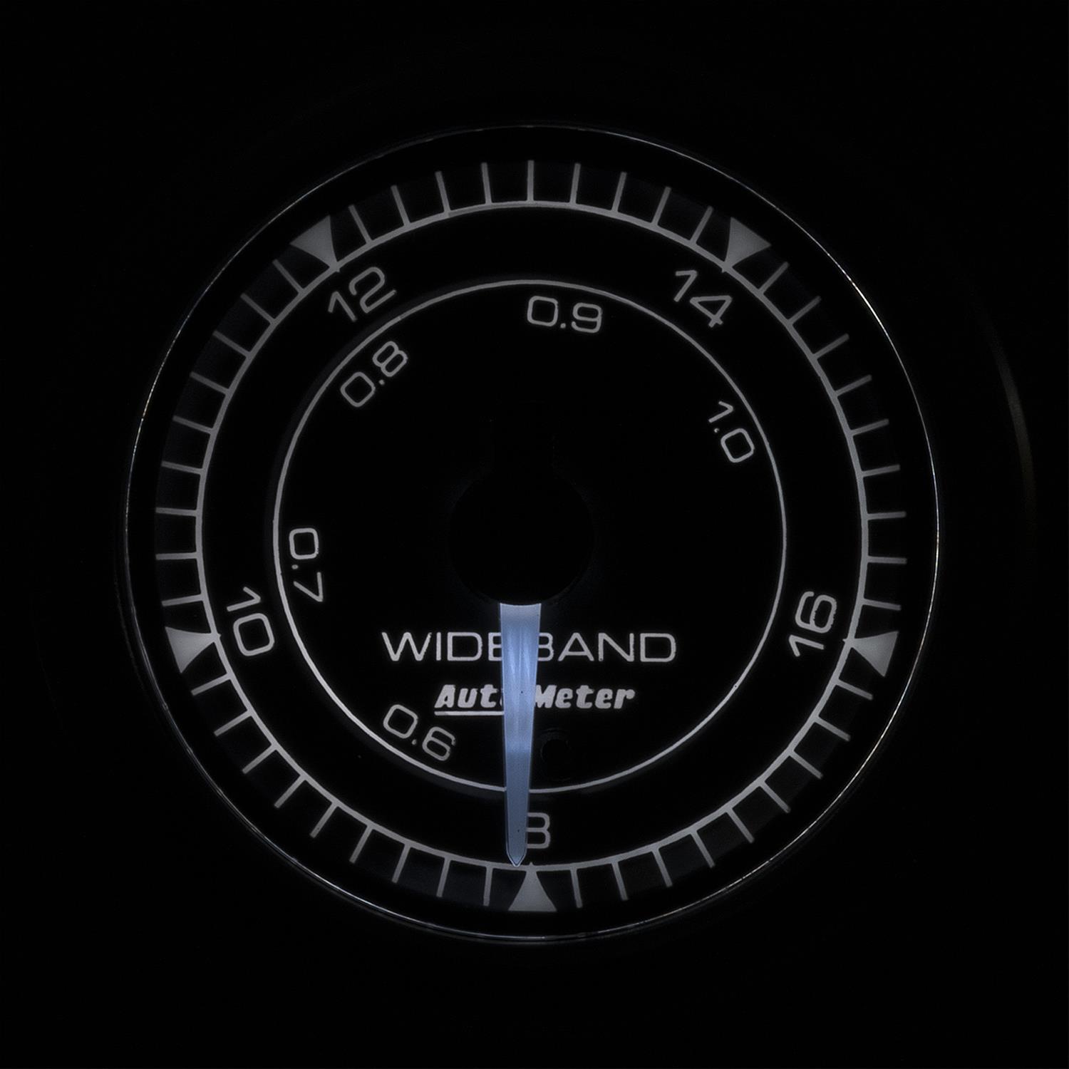 Autometer Chrono 2-1/16in 8:1-18:1 Air/Fuel Ratio Analog Wideband Gauge thumbnail 3