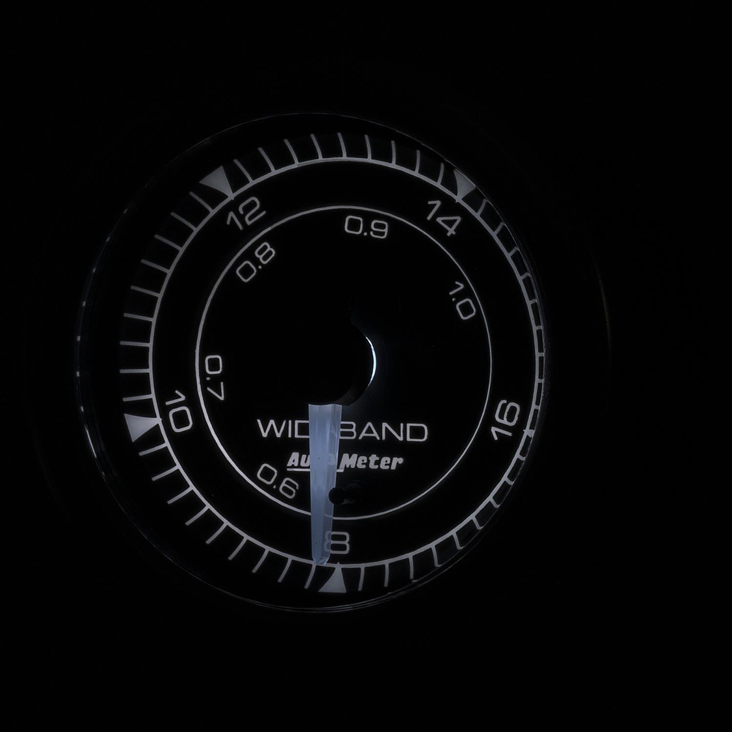 Autometer Chrono 2-1/16in 8:1-18:1 Air/Fuel Ratio Analog Wideband Gauge thumbnail 4
