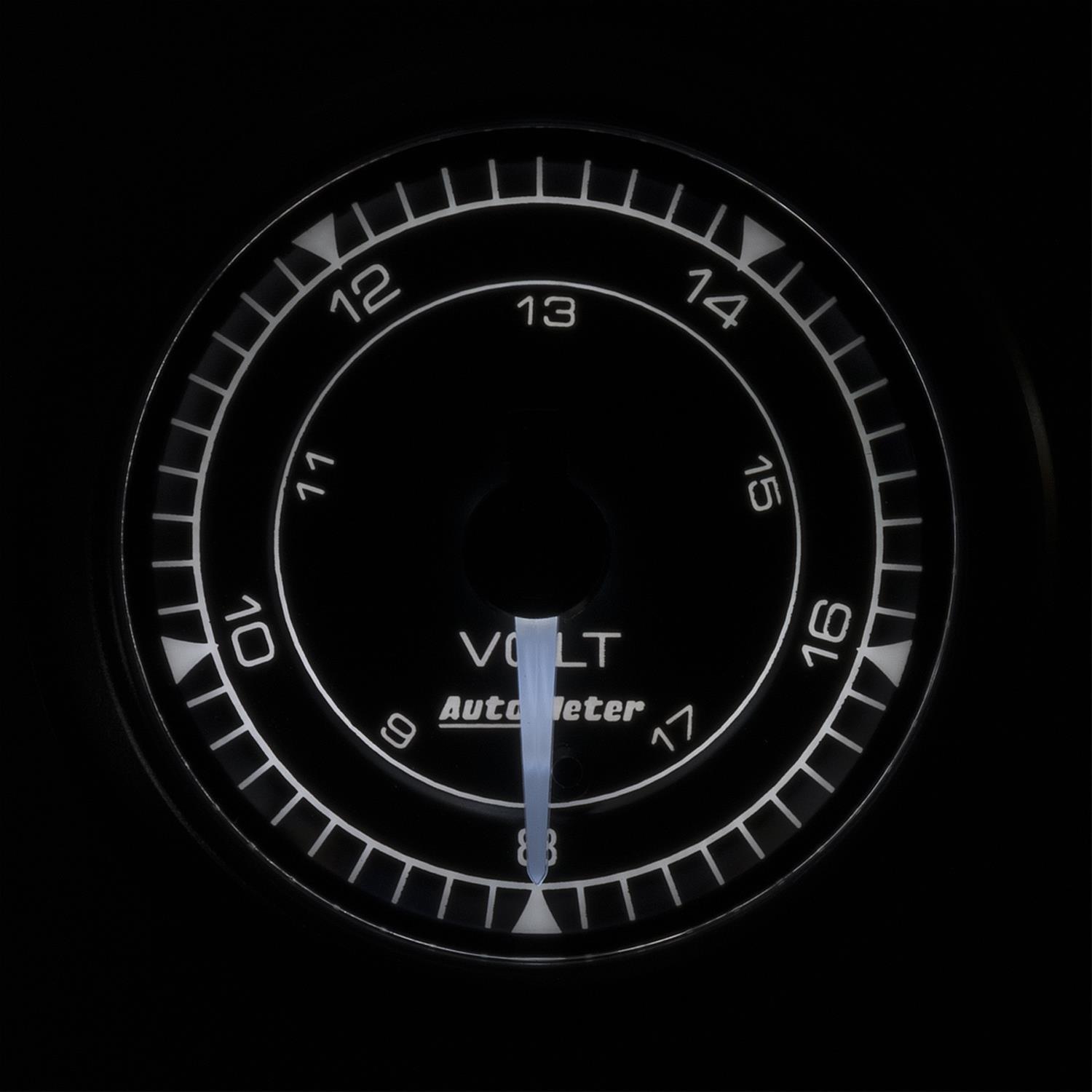 Autometer Chrono 2-1/16in 18V Voltmeter Gauge thumbnail 3