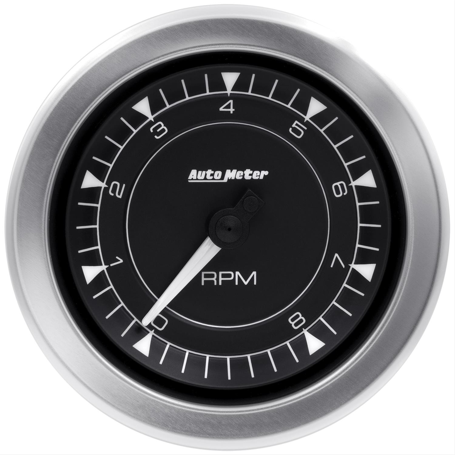 Autometer Chrono 3-3/8in 10k RPM In Dash Tachometer Gauge thumbnail 2