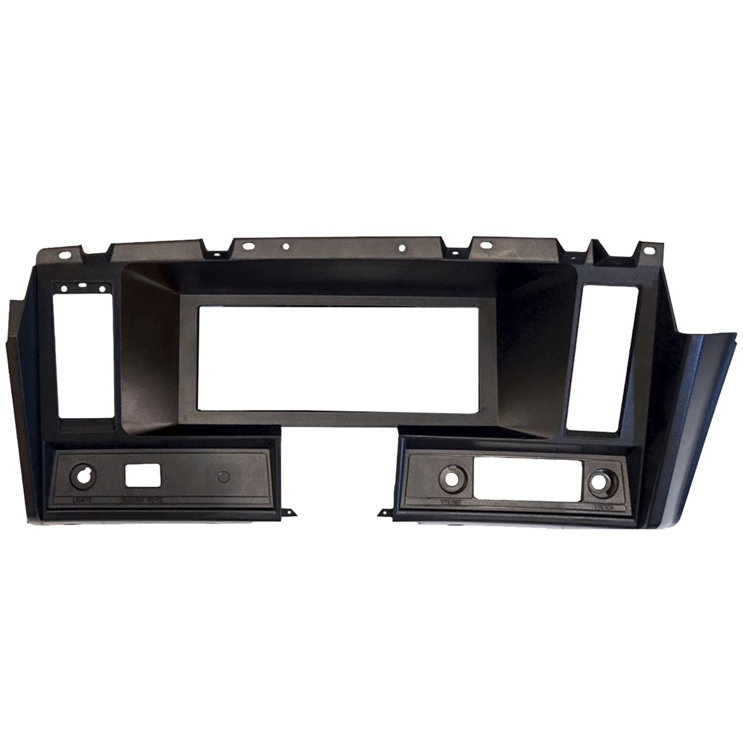 AutoMeter InVision Dash Panels for 1969 CAMARO - 8215 Gauge Panel, Direct-Fit, ABS Plastic, Black, Replacement, 7008, Chevrolet, Each