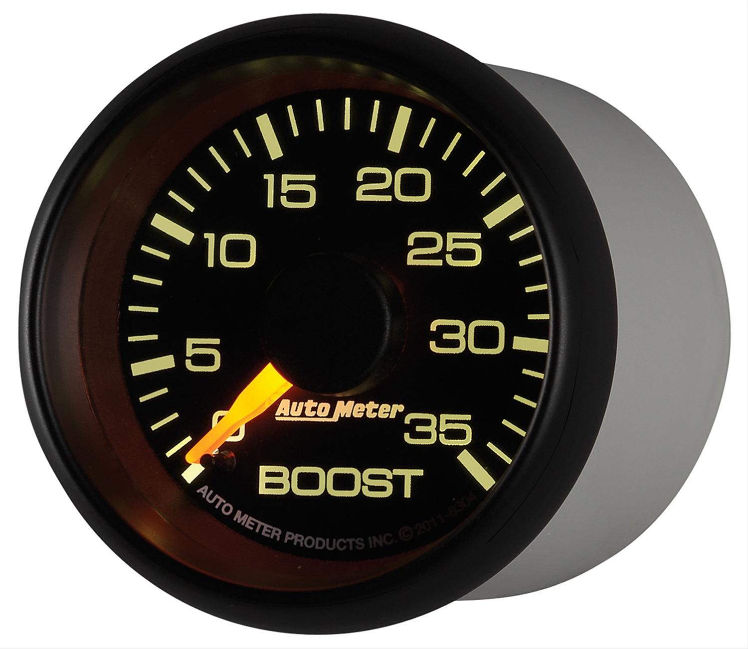 Autometer Factory Match GM 2-1/16in 35 PSI Mechanical Boost Gauge thumbnail 5