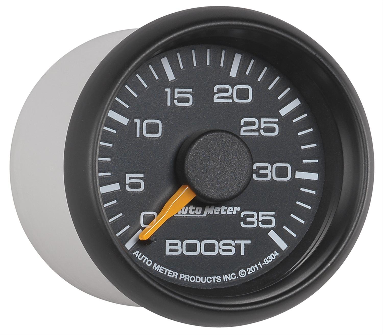 Autometer Factory Match GM 2-1/16in 35 PSI Mechanical Boost Gauge thumbnail 3