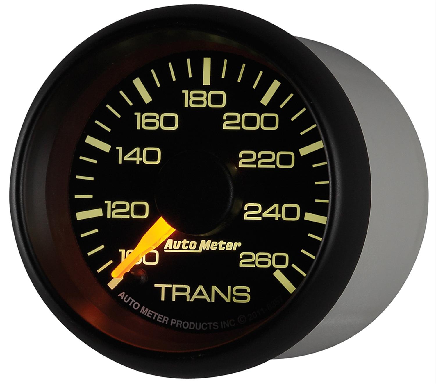 Autometer Factory Match 52.4mm FSE 100-260 Deg F Trans Temp Gauge thumbnail 4