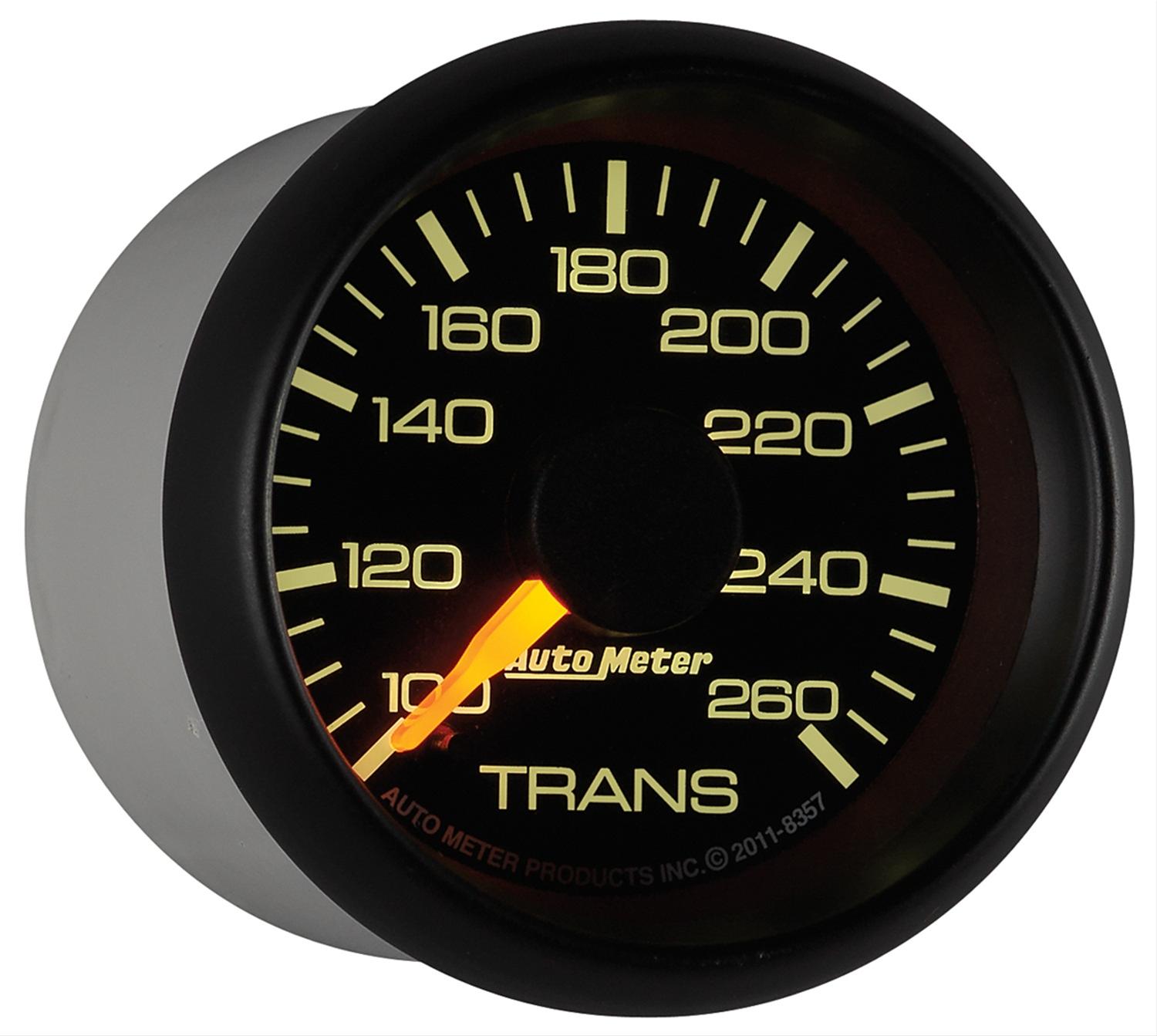 Autometer Factory Match 52.4mm FSE 100-260 Deg F Trans Temp Gauge thumbnail 2