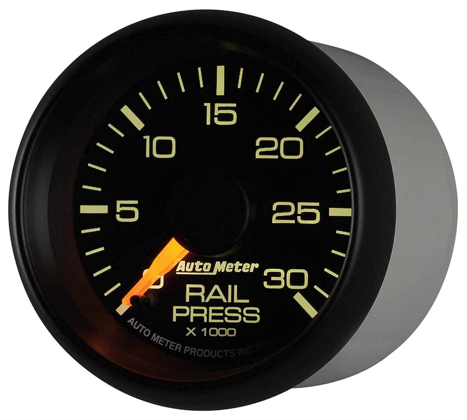 Autometer Factory Match 52.4mm Digital Stepper Motor 0-30,000 PSI Diesel Fuel Rail Pressure Gauge thumbnail 4