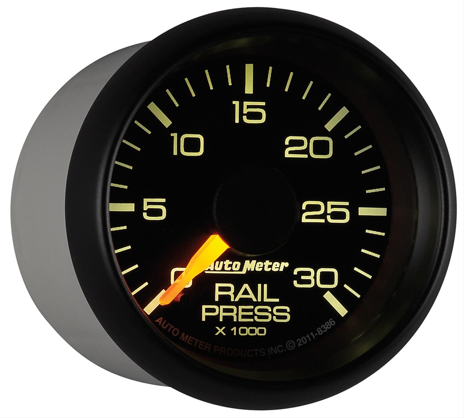 Autometer Factory Match 52.4mm Digital Stepper Motor 0-30,000 PSI Diesel Fuel Rail Pressure Gauge thumbnail 3