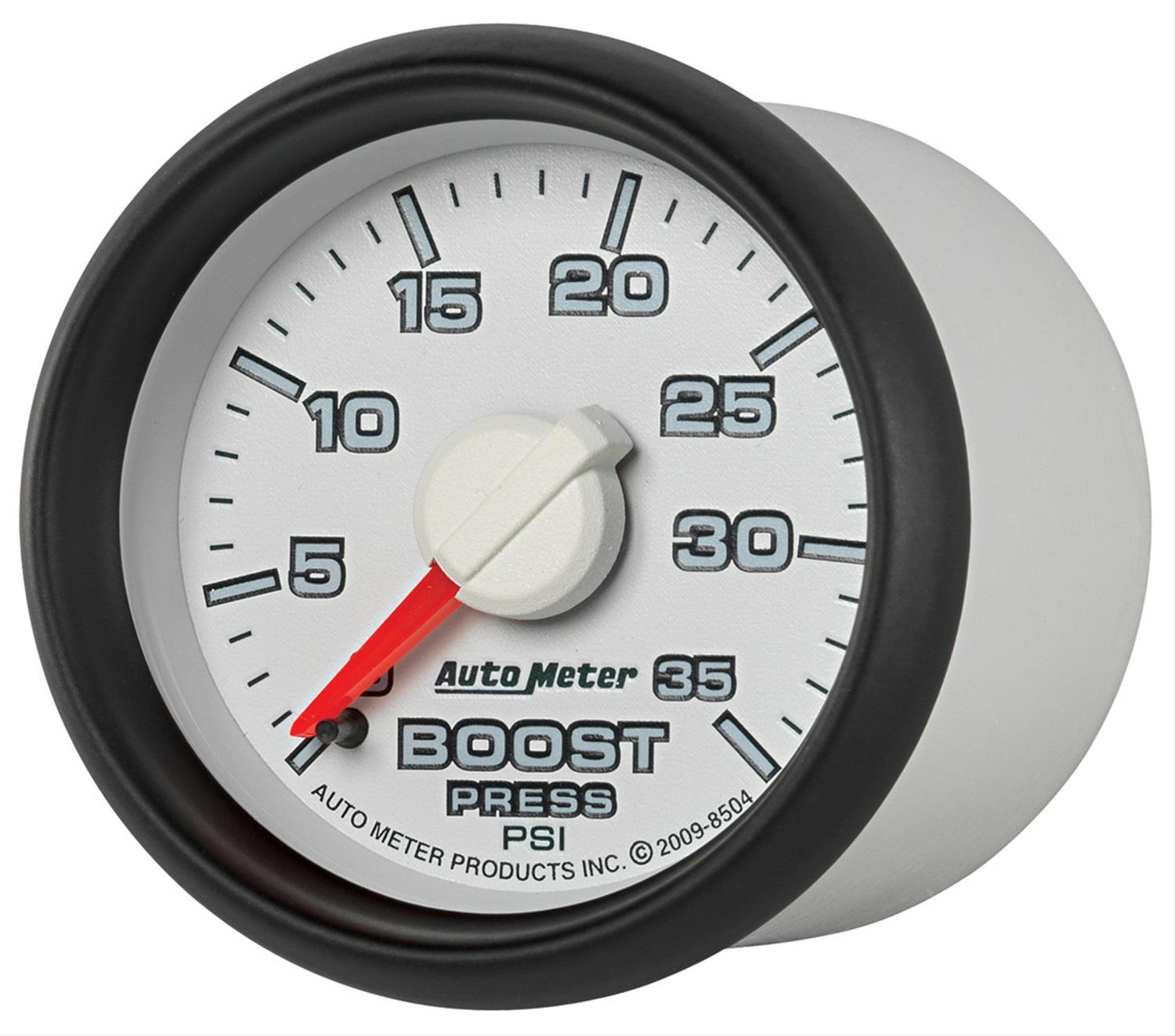 Autometer Factory Match 52.4mm Mechanical 0-35 PSI Boost Gauge thumbnail 3