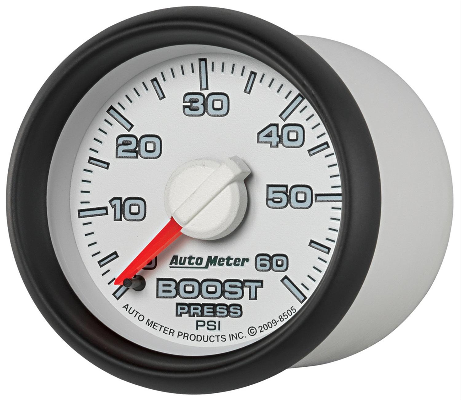 Autometer Factory Match 52.4mm Mechanical 0-60 PSI Boost Gauge thumbnail 5