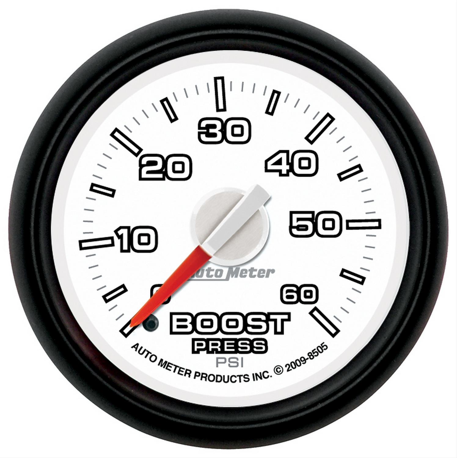 Autometer Factory Match 52.4mm Mechanical 0-60 PSI Boost Gauge thumbnail 6