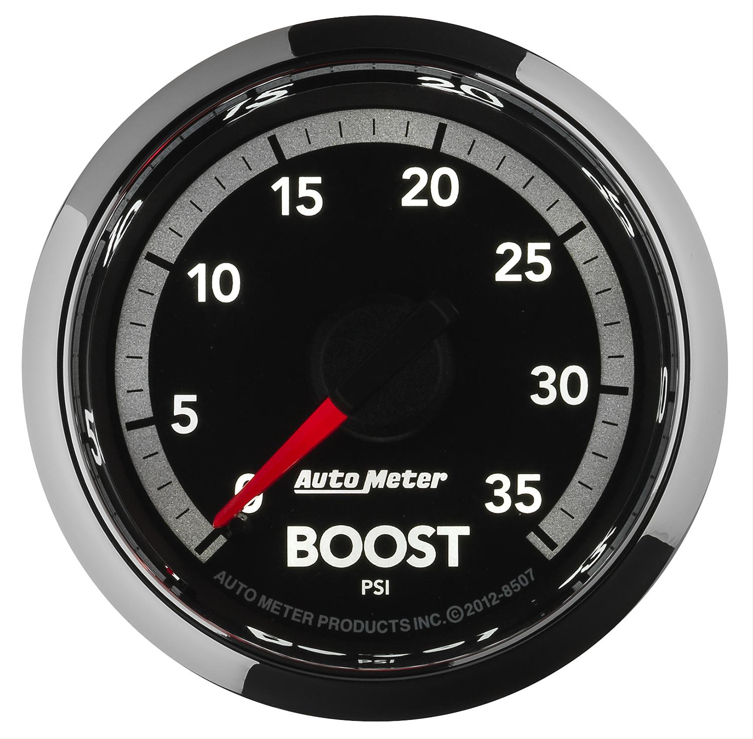 Autometer Gen4 Dodge Factory Match 52.4mm Mechanical 0-35 PSI Boost Gauge thumbnail 2