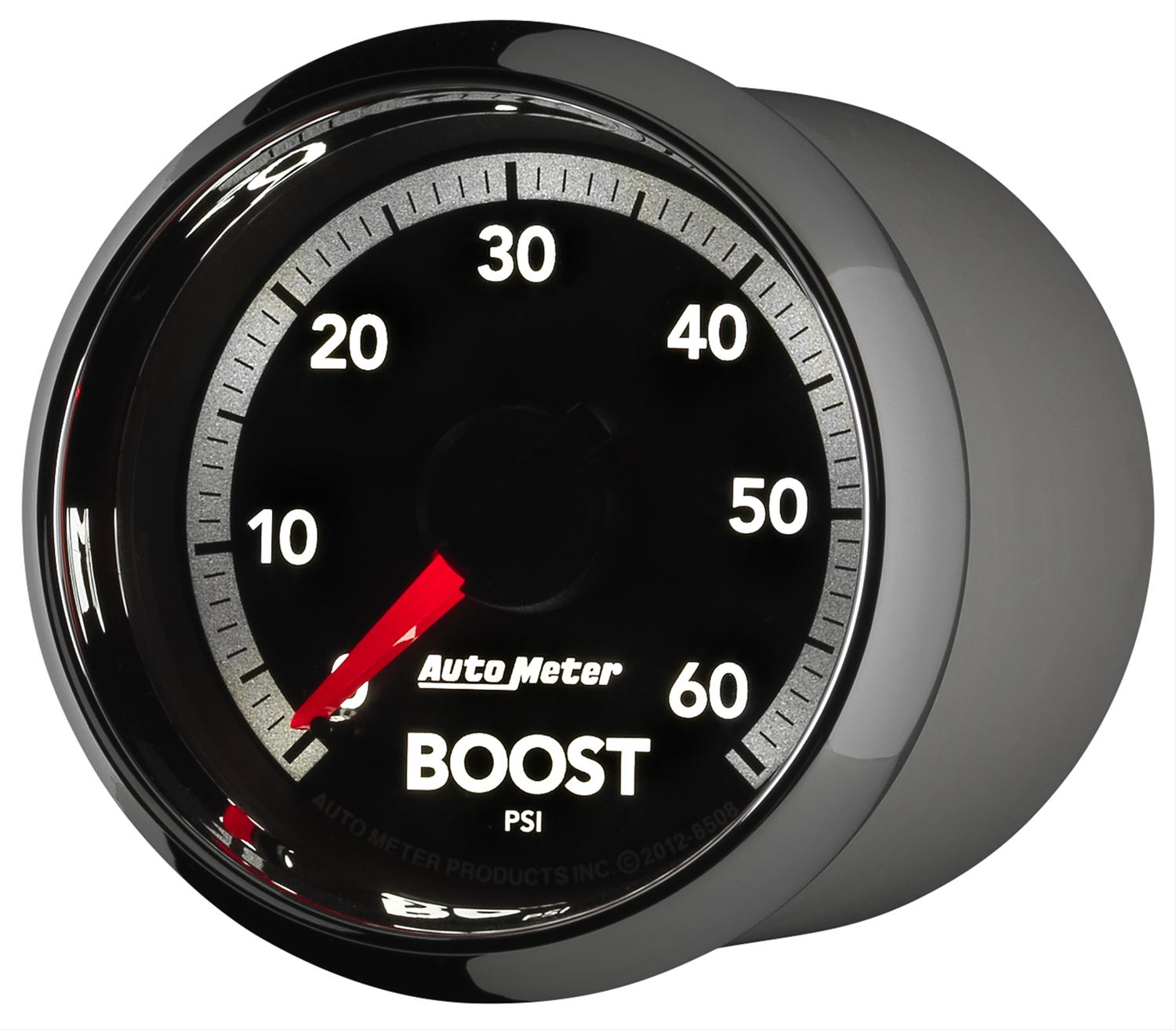 Autometer Gen4 Dodge Factory Match 52.4mm Mechanical 0-60 PSI Boost Gauge thumbnail 5