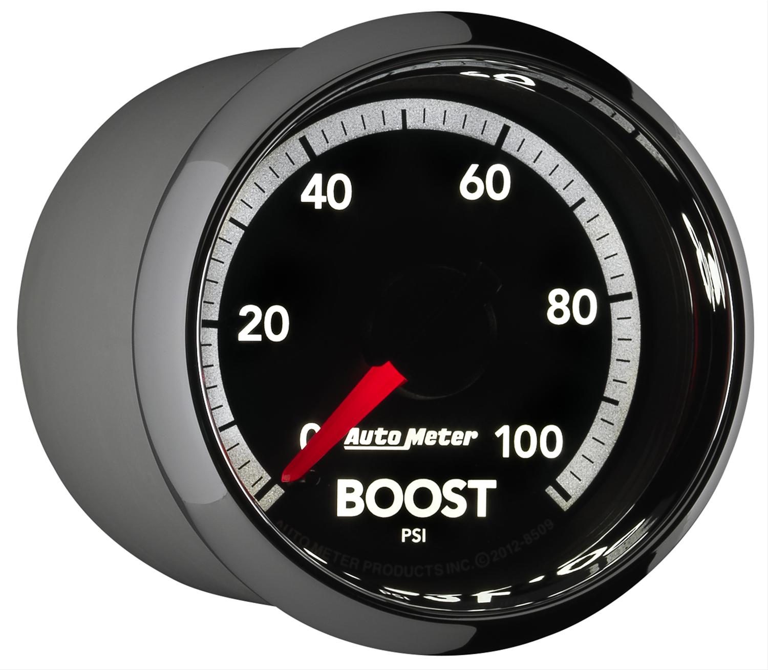 Autometer Gen4 Dodge Factory Match 52.4mm Mechanical 0-100 PSI Boost Gauge thumbnail 6