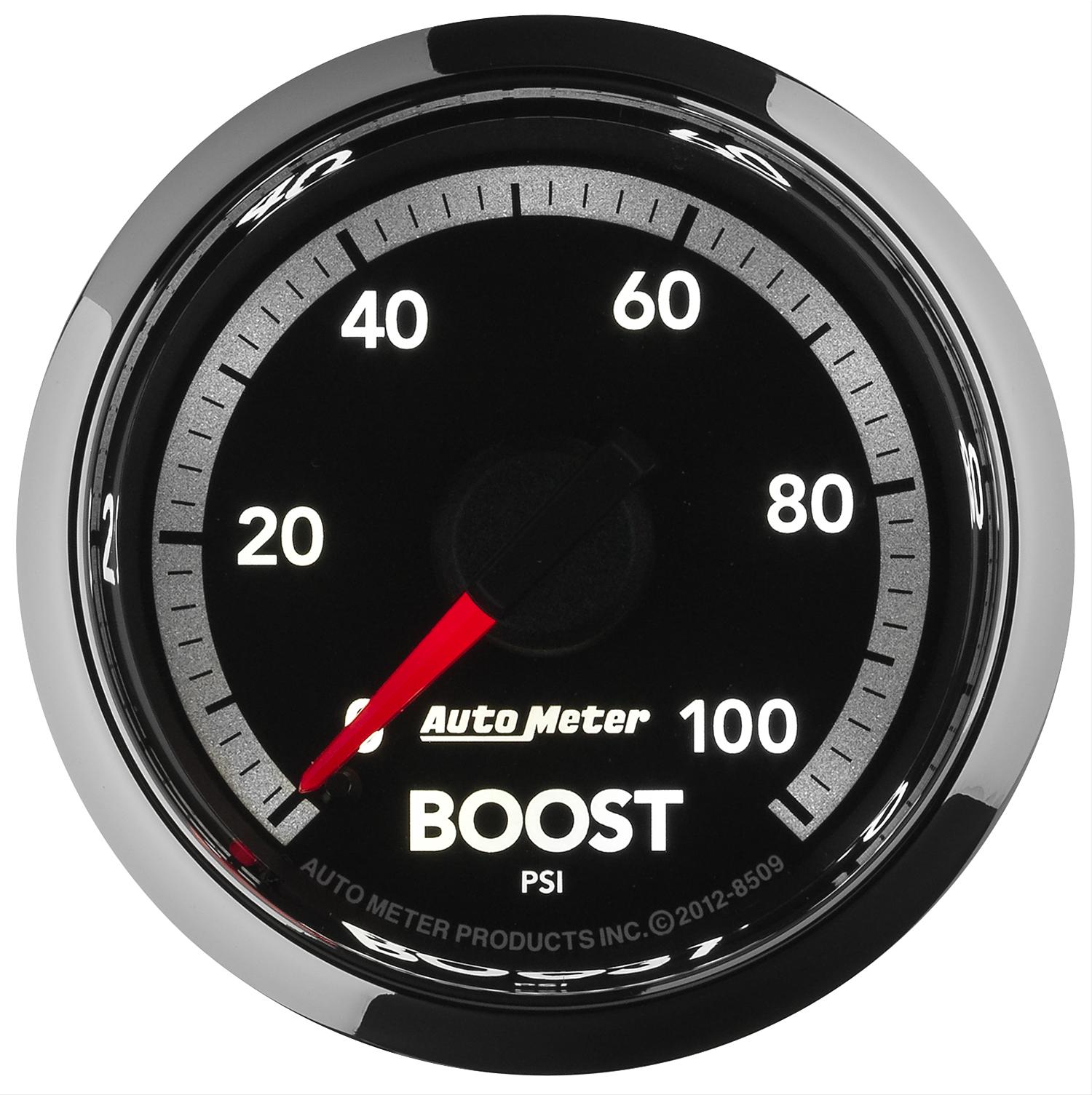 Autometer Gen4 Dodge Factory Match 52.4mm Mechanical 0-100 PSI Boost Gauge