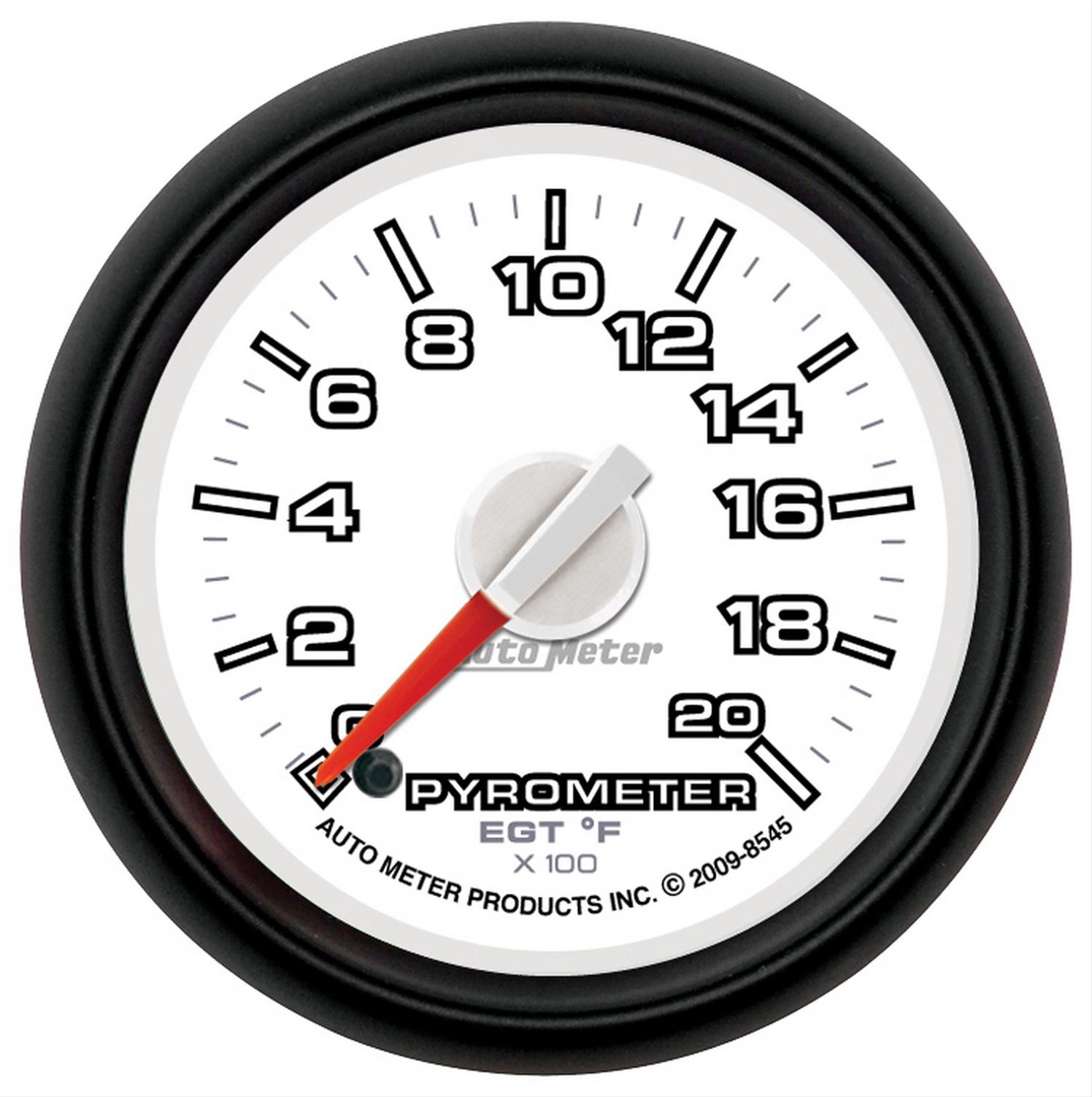 Autometer Factory Match 52.4mm Advanced Digital Stepper Motor 0-2000 Deg F Pyrometer thumbnail 4