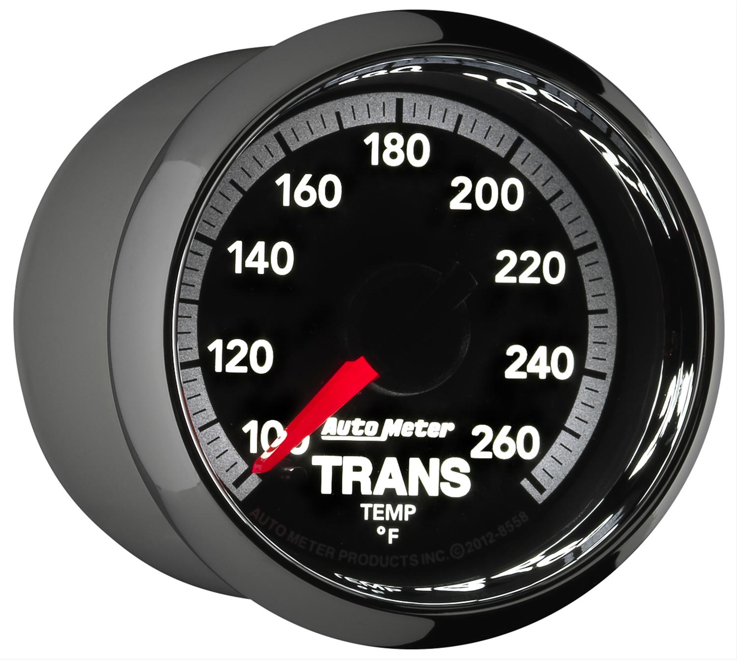 Autometer Factory Match Dodge 4th Gen 52.4mm 100-260 Deg F Trans Temp Gauge thumbnail 4