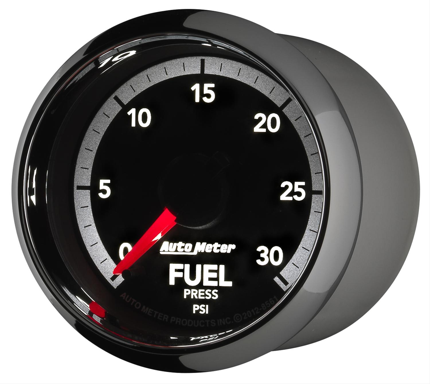 Autometer Factory Match 52.4mm Full Sweep Electronic 0-30 PSI Fuel Pressure Gauge Dodge 4th Gen thumbnail 5