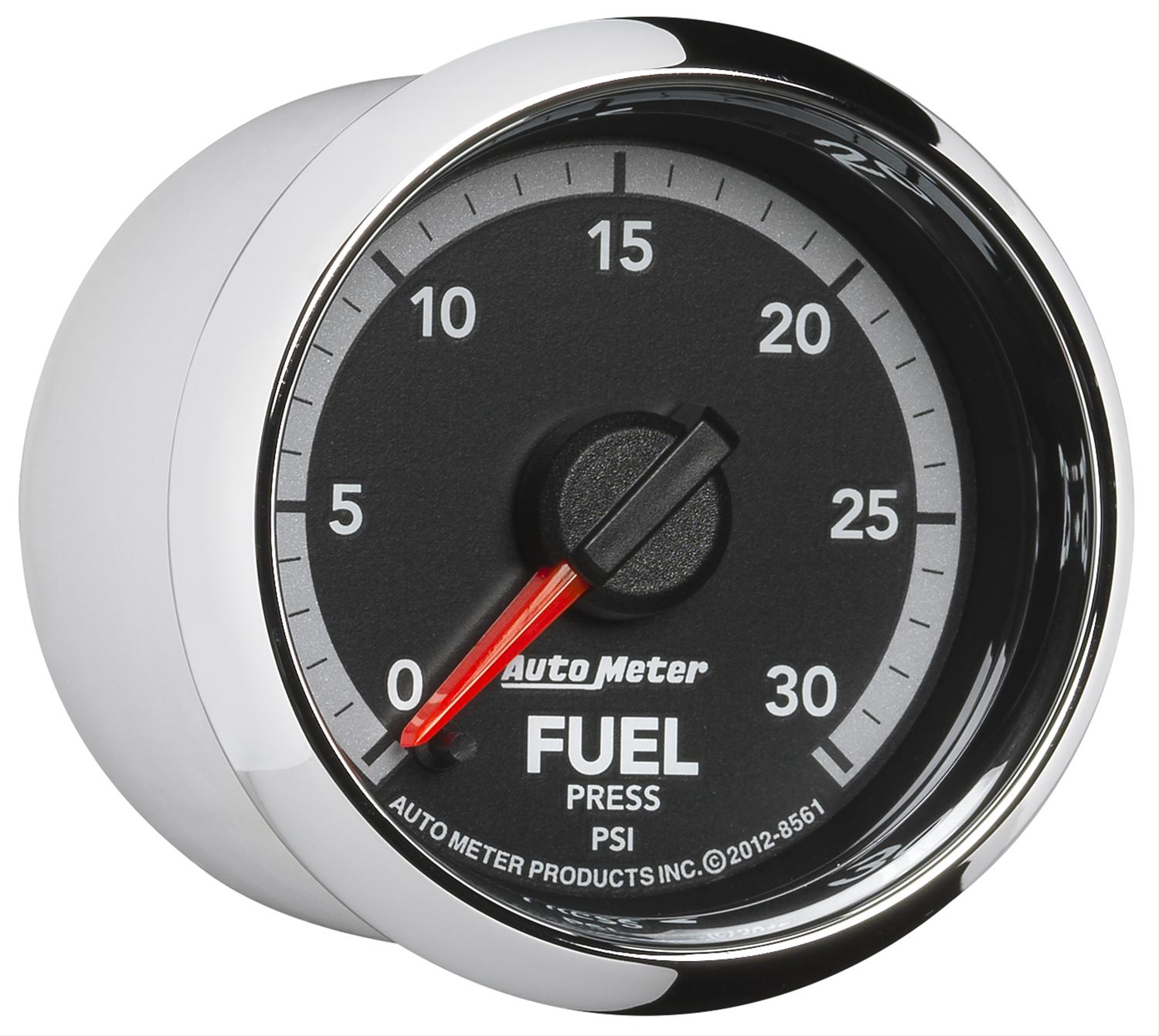 Autometer Factory Match 52.4mm Full Sweep Electronic 0-30 PSI Fuel Pressure Gauge Dodge 4th Gen thumbnail 4