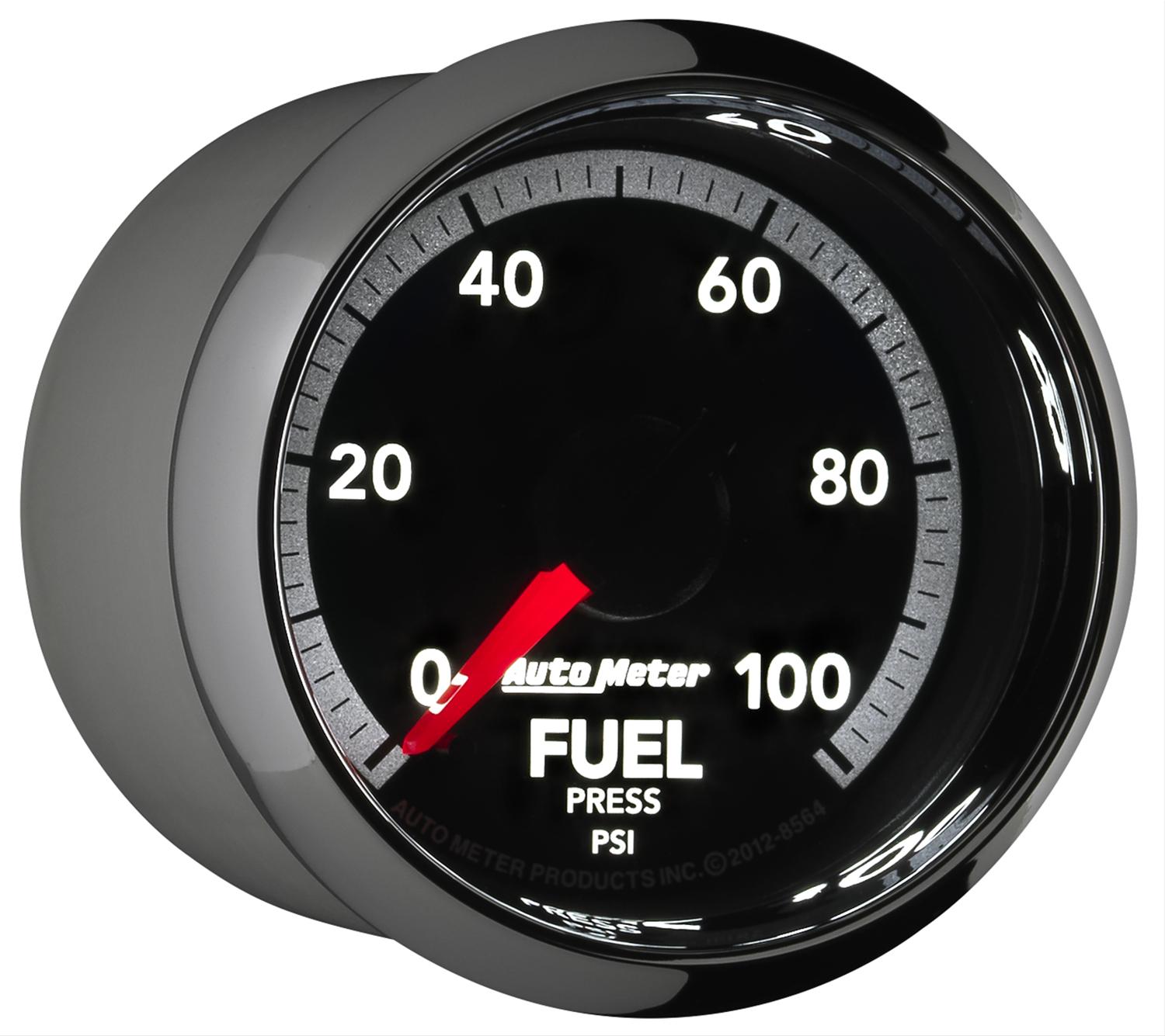 Autometer Factory Match 2 1/6in Full Sweep Electronic 0-100 PSI Fuel Pressure Gauge Dodge Ram Gen 4 thumbnail 6