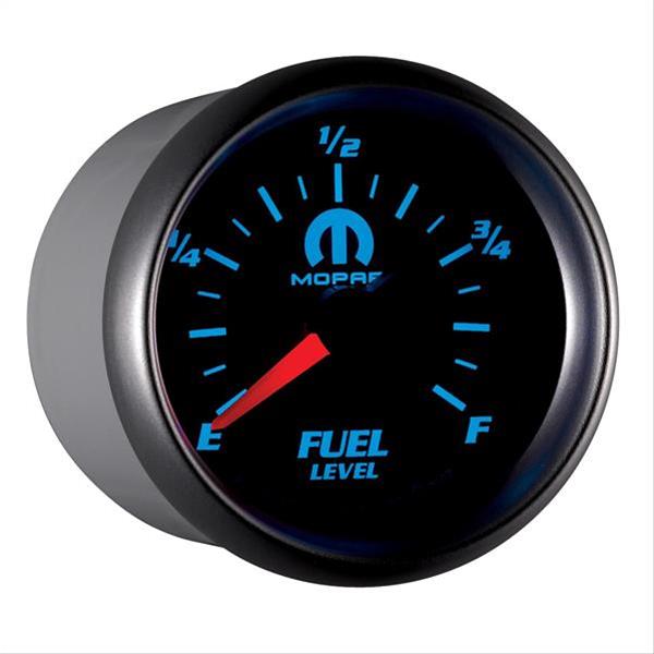 Autometer Mopar 2-1/16in 0-280 Ohm Programmable Fuel Level Gauge - Black thumbnail 6