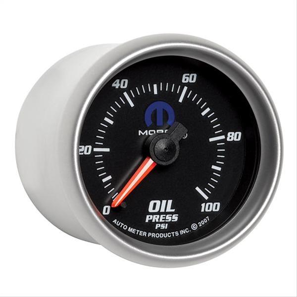 Autometer Mopar 2-1/16in Mechanical 100PSI Oil Pressure Gauge thumbnail 5