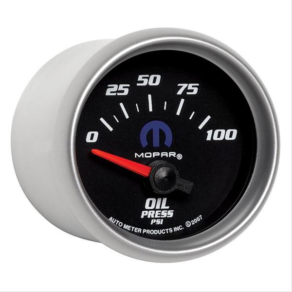 Autometer Mopar 52.4mm SSE 0-100 PSI Oil Pressure Gauge thumbnail 5