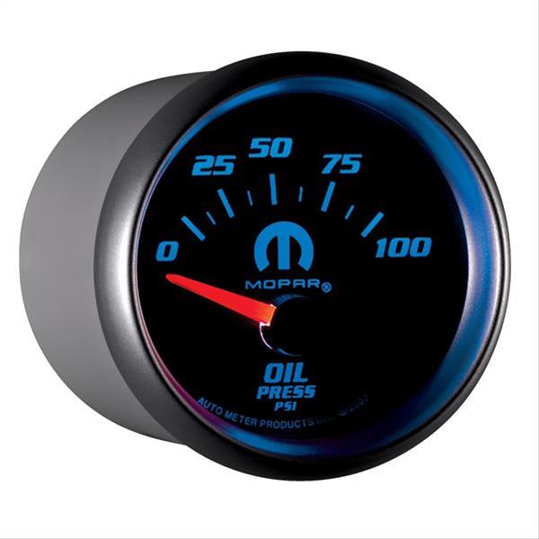 Autometer Mopar 52.4mm SSE 0-100 PSI Oil Pressure Gauge thumbnail 6