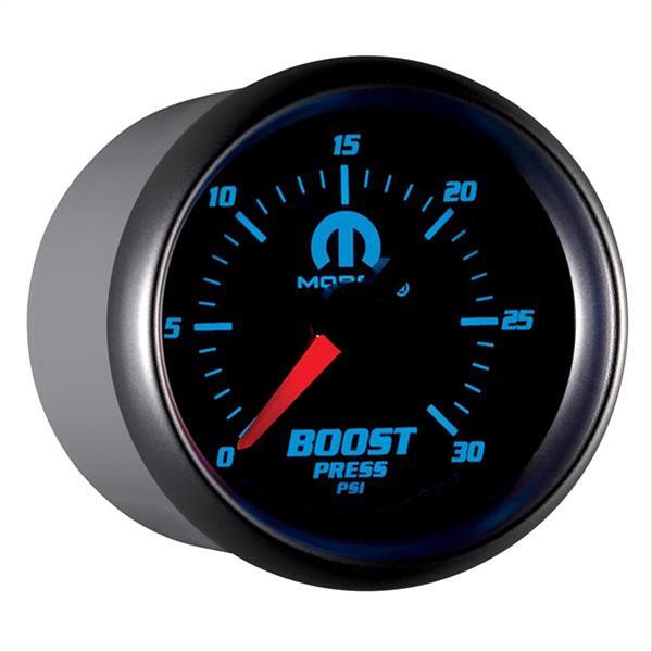 Autometer Mopar 52.4mm FSE 0-30 PSI Boost Gauge thumbnail 6