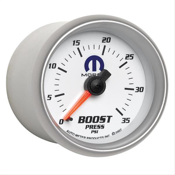 Autometer Mopar 2-1/16in Mechanical 0-35PSI Boost Gauge thumbnail 5