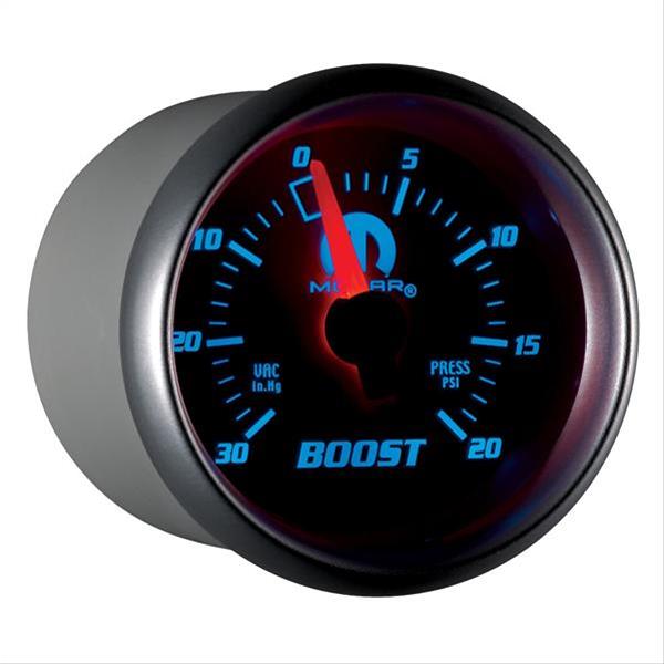 Autometer Mopar 52mm Mechanical 30 In Hg-Vac/20 PSI Vacuum/Boost Gauge thumbnail 6