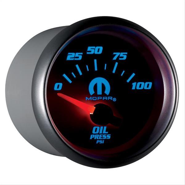 Autometer Mopar 52mm Short Sweep Electronic 0-100 PSI Oil Pressure Gauge thumbnail 5