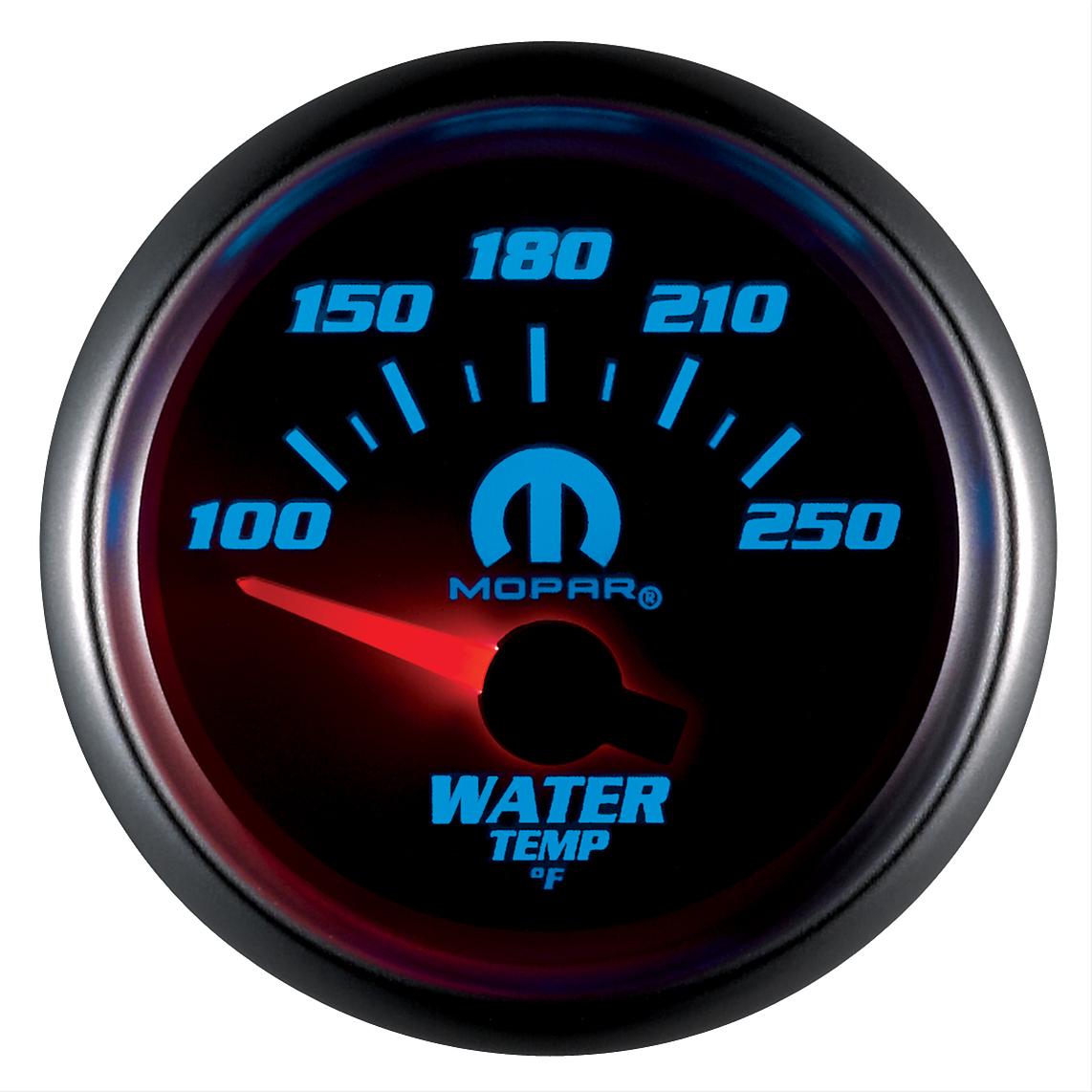 Autometer Mopar 52.4mm SSE 100-250 Degree F Water Temperature Gauge thumbnail 4