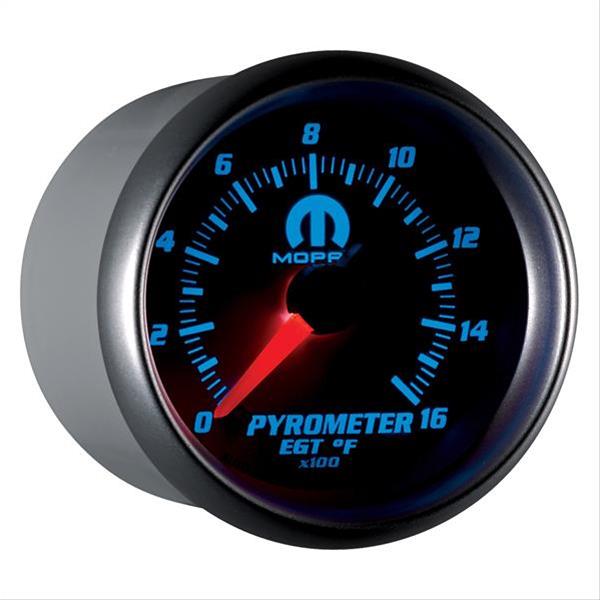 Autometer Mopar 52.4mm SSE 1600 Degree F Pyrometer (EGT) Gauge thumbnail 6