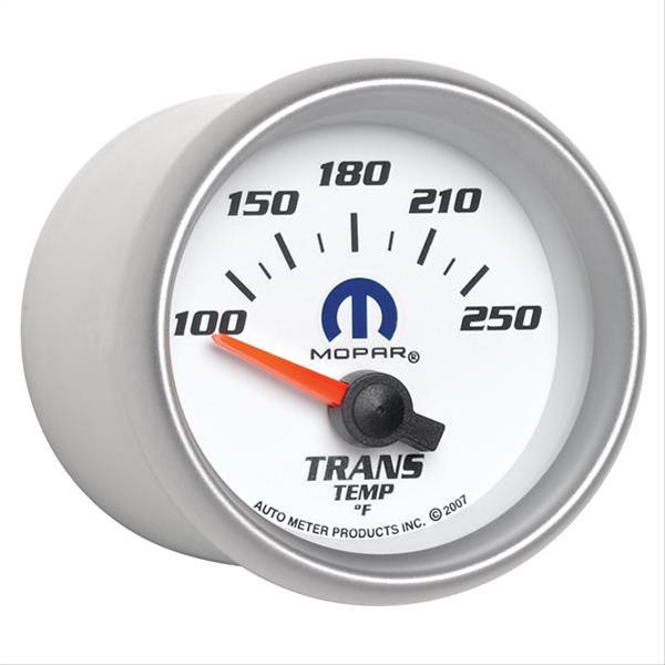 Autometer Mopar 52.4mm SSE 100-250 Degree F Transmission Temperature Gauge thumbnail 5
