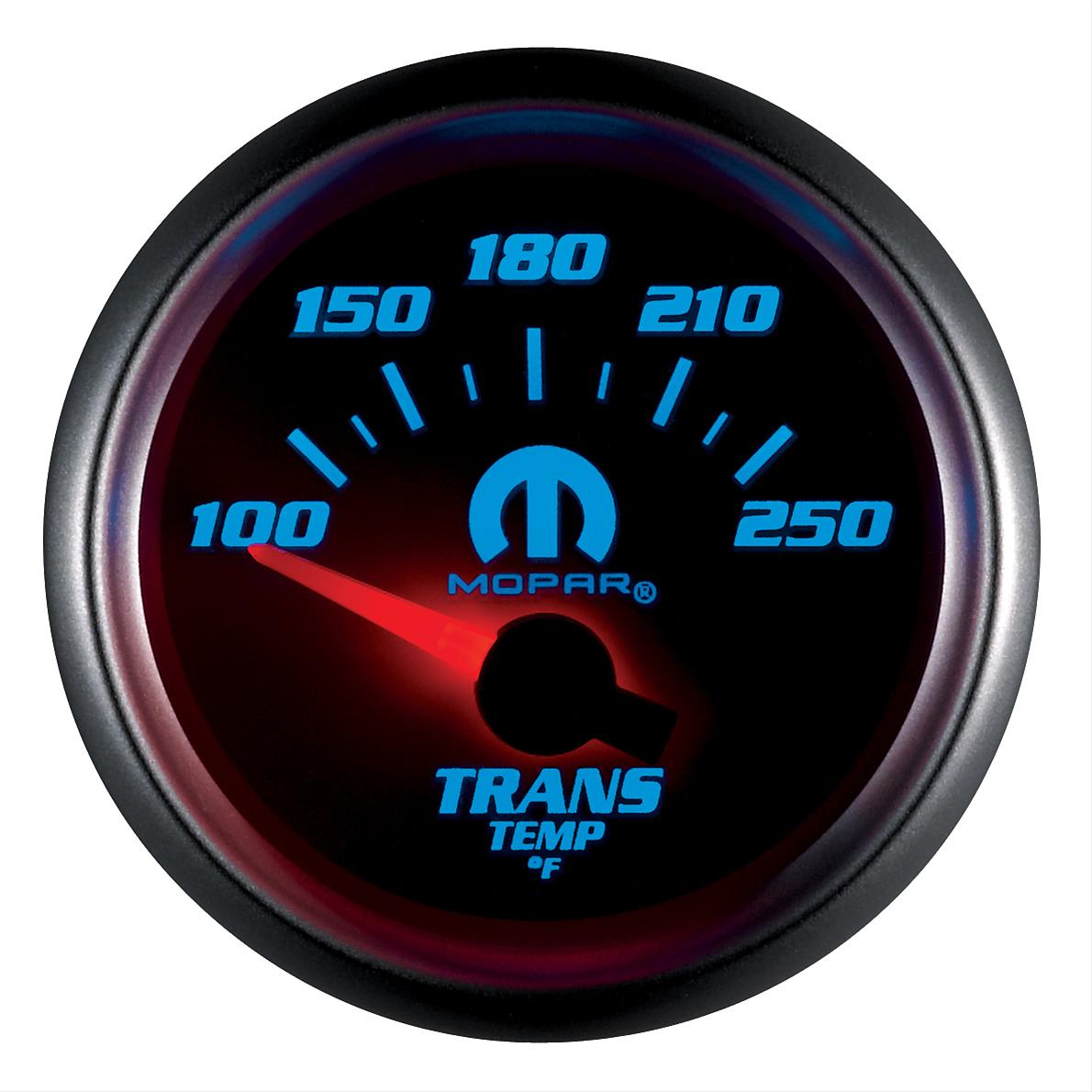 Autometer Mopar 52.4mm SSE 100-250 Degree F Transmission Temperature Gauge thumbnail 3