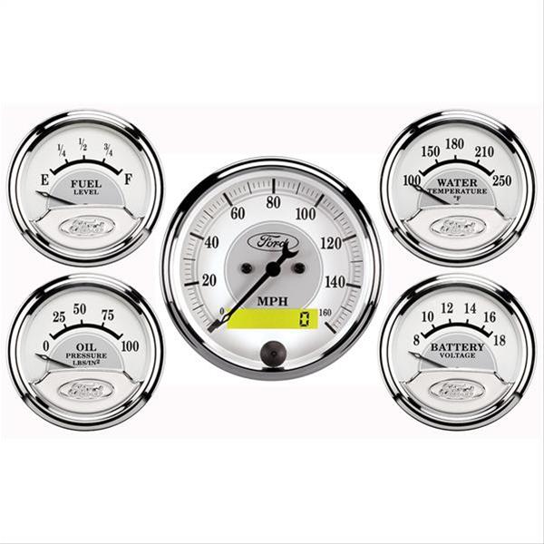 AutoMeter 880087 AutoMeter Ford Masterpiece Analog Gauge Kits Summit