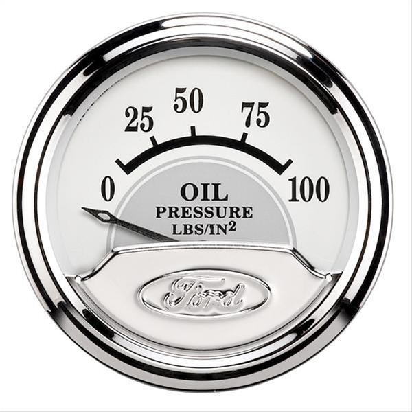 Autometer Ford Masterpiece 2in Short Sweep Electronic 0-100 PSI Oil Pressure Gauge
