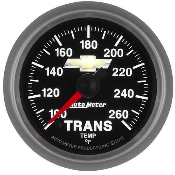 Autometer Performance Parts 52mm 100-260 Deg F Trans Temp COPO Camaro Gauge Pack thumbnail 2