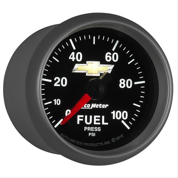 Autometer Performance Parts 52mm 0-100psi Fuel Pressure COPO Camaro Gauge Pack thumbnail 5