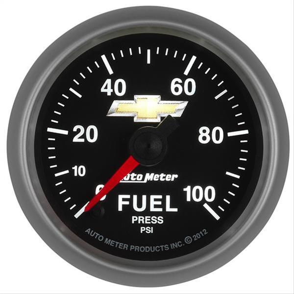 Autometer Performance Parts 52mm 0-100psi Fuel Pressure COPO Camaro Gauge Pack thumbnail 2