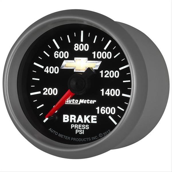 Autometer Performance Parts 52mm 0-1600 PSI Brake Pressure COPO Camaro Gauge Pack thumbnail 5