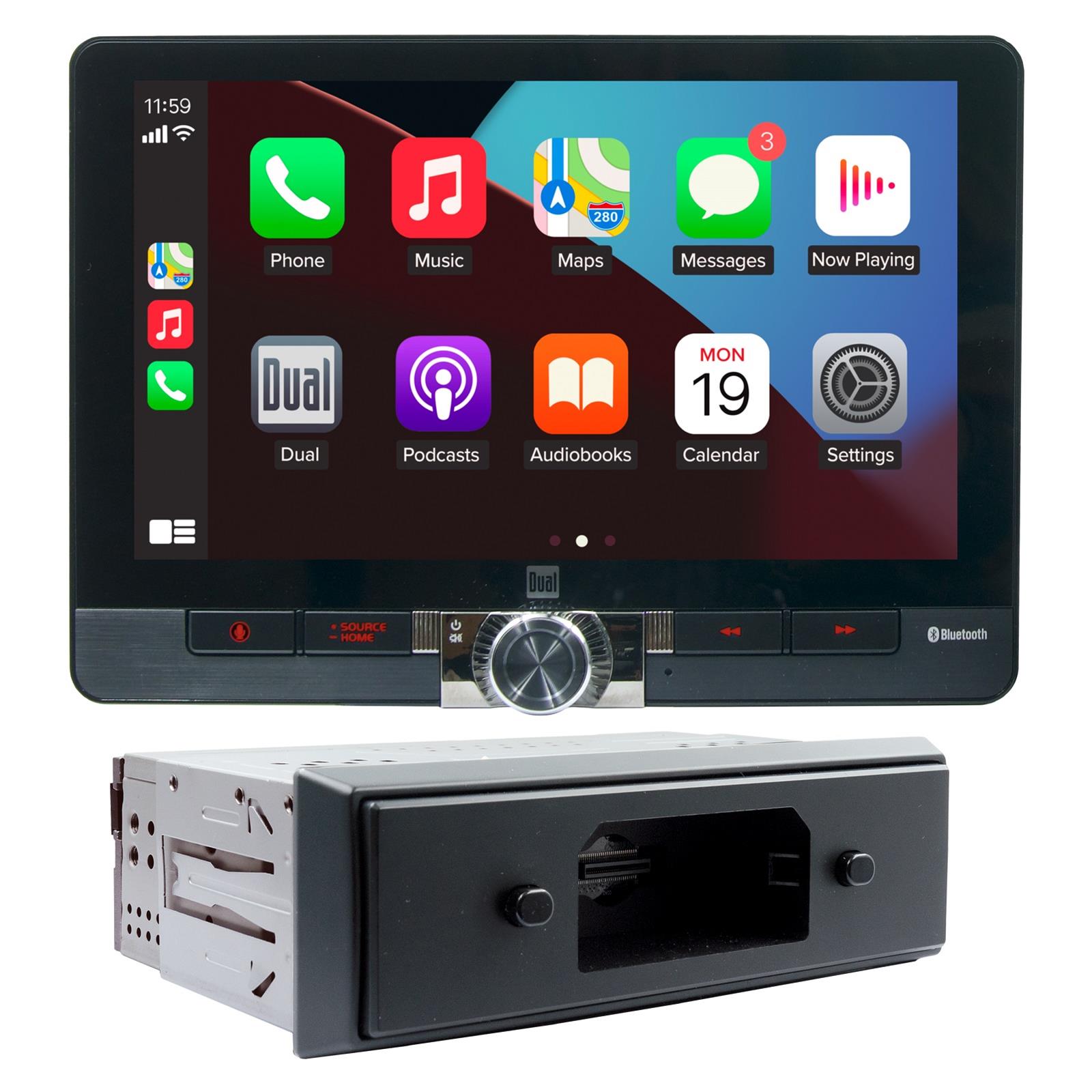 AutoMeter 8in Single Din Digital Multimedia Receiver thumbnail 2